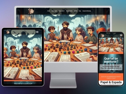 Site Franco RPG, Website, gestão, suporte