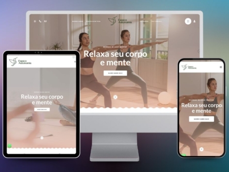 Espaço Autonomia Site, ADS, Yoga